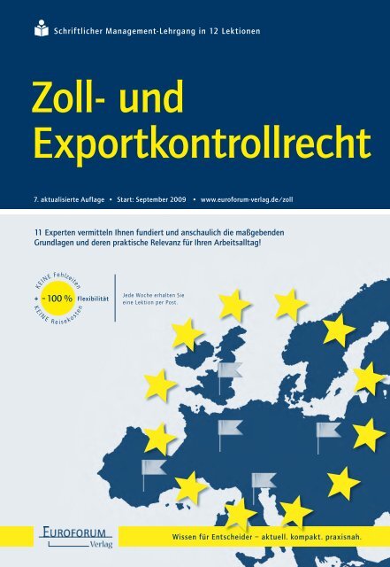 Zoll- und Exportkontrollrecht
