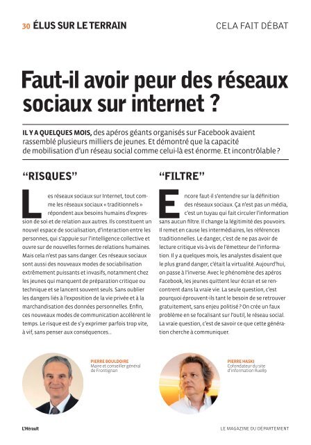 Télécharger le magazine au format PDF - Conseil Général de l'Hérault