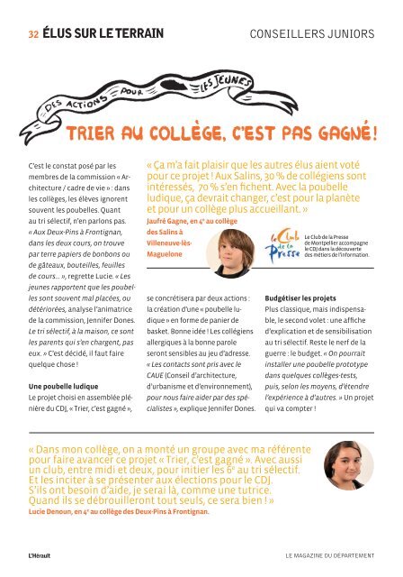 Télécharger le magazine au format PDF - Conseil Général de l'Hérault