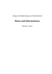 Anlage zu Daten und Informationen pdf - Hamburger Bildungsserver