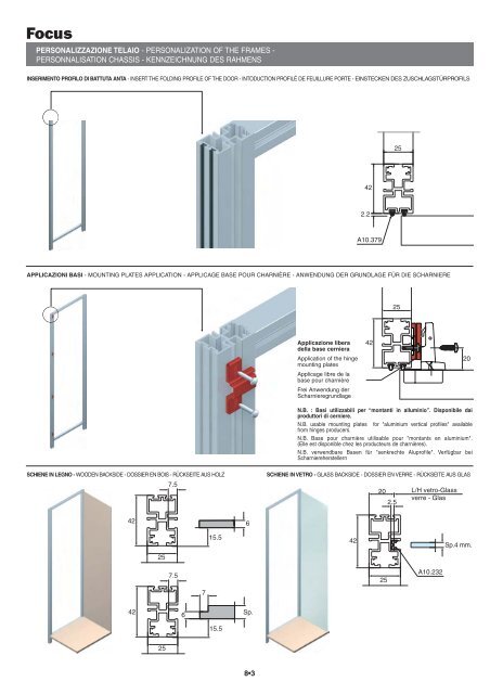 telaio / cabina armadio - Trialalluminio.com