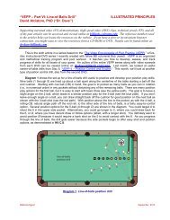 Section 1 - Illustrated Principles of Pool and Billiards