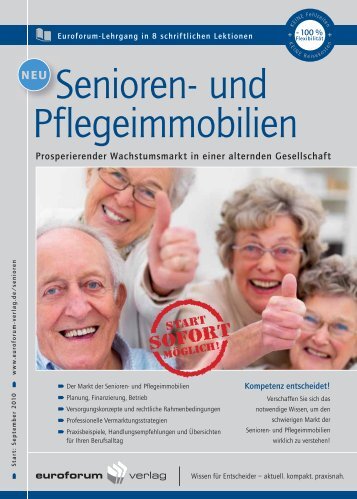 Senioren- und Pflegeimmobilien