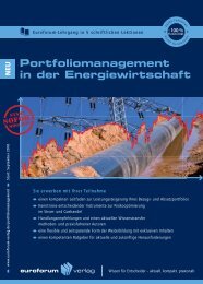 Portfoliomanagement in der Energiewirtschaft