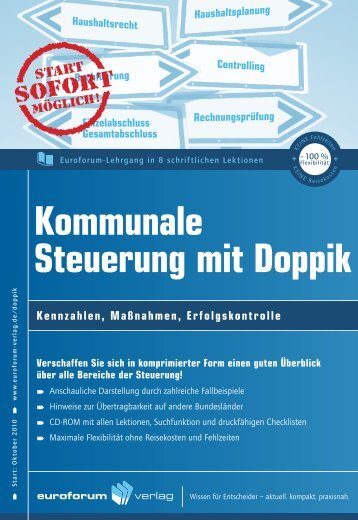 Kommunale Steuerung mit Doppik