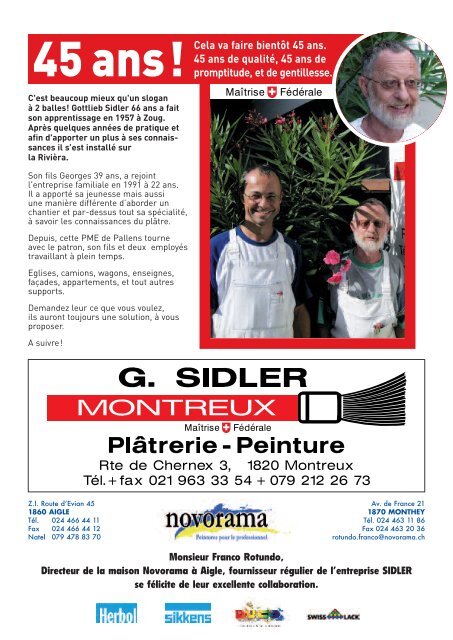 Info-ville août 2008 - MontreuxInfoVille