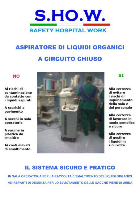 aspiratore di liquidi organici a circuito chiuso - bimedica@bimedica.it