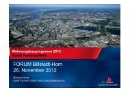 Wohnungsbauprogramm 2012 - Entwicklungsraum Billstedt-Horn ...