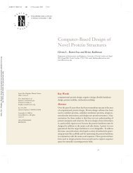 Computer-Based Design of Novel Protein Structures - Genome Tools