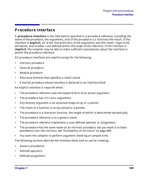 HP Fortran Programmer's Reference