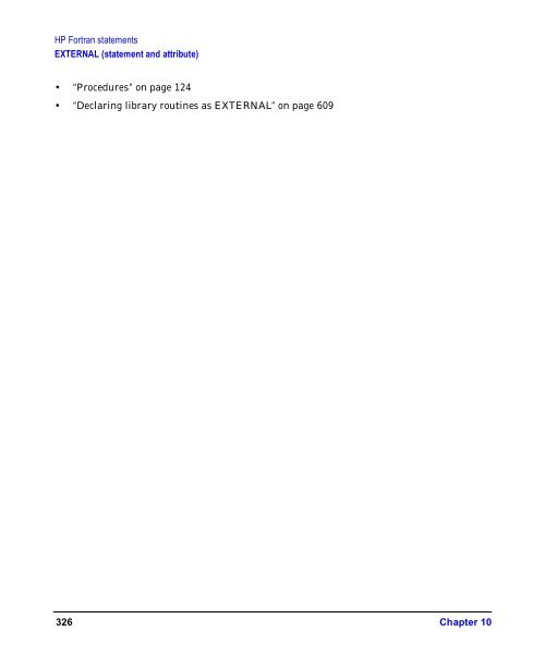 HP Fortran Programmer's Reference