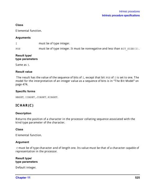 HP Fortran Programmer's Reference