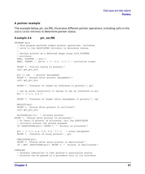 HP Fortran Programmer's Reference