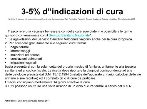 1. Crenoterapia in bolile renale: studiu comparativ intre statiunile de ...