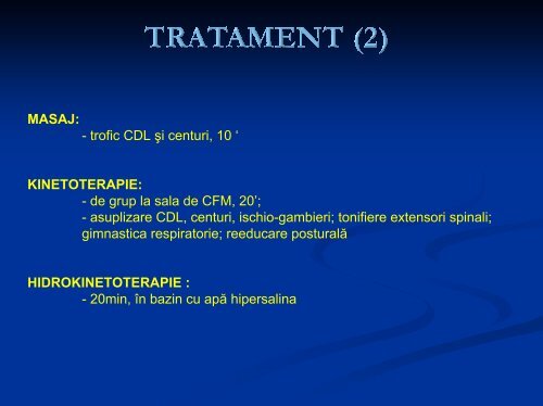 9. Eficienţa terapiei balneofizicale asupra statutusului simptomatico ...