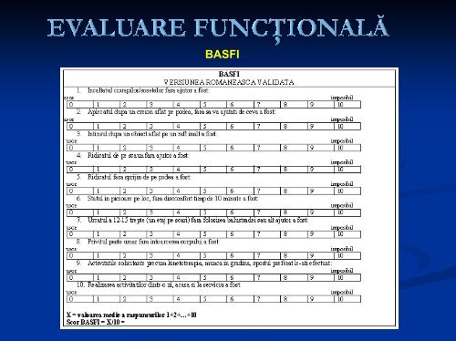 9. Eficienţa terapiei balneofizicale asupra statutusului simptomatico ...