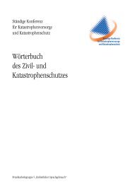 Wörterbuch des Zivil- und Katastrophenschutzes - Biologische ...