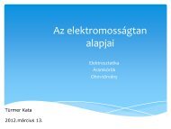 Az elektromosságtan alapjai