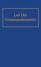 Les Dix Commandements - Le Monde de Demain