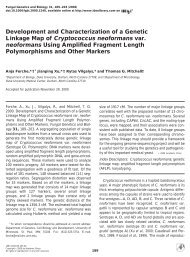 Development and Characterization of a Genetic Linkage Map of ...