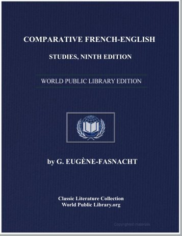 comparative french-english studies, ninth edition - World eBook ...