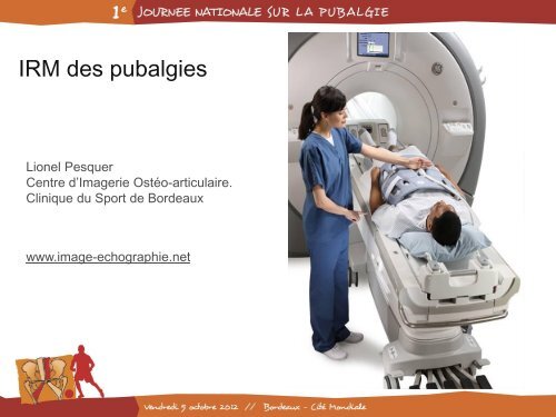IRM - Centre de Biologie et Médecine du Sport de Pau