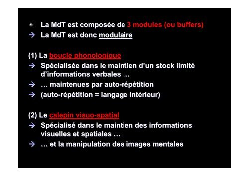 Classification des Démences