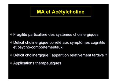 Classification des Démences