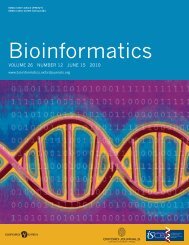 Bioinformatics - Oxford Journals