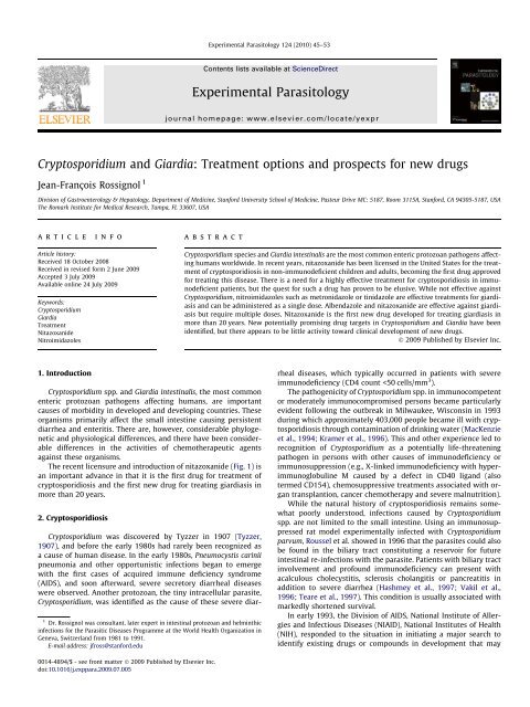 Adatlap a giardia számára. Dr. Becker Talks About Cryptosporidiosis mi a szalagféreg életciklusa