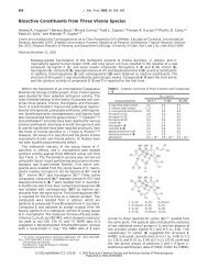 Bioactive Constituents from Three Vismia Species - ResearchGate