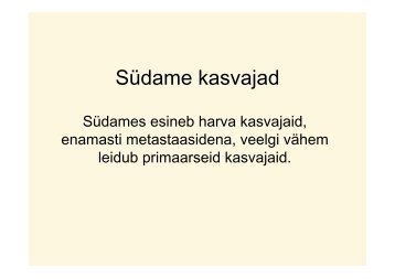 Südame kasvajad