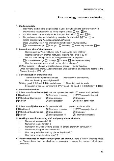 ANATOMY 1 Name of the Department: Department ... - Biomeedikum