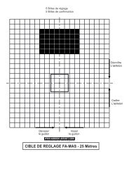 CIBLE DE REGLAGE FA-MAS - 25 Mètres - Kaboom-airsoft.com