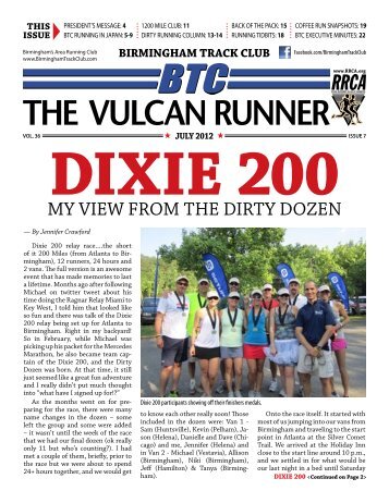 The Vulcan Runner - Birmingham Track Club