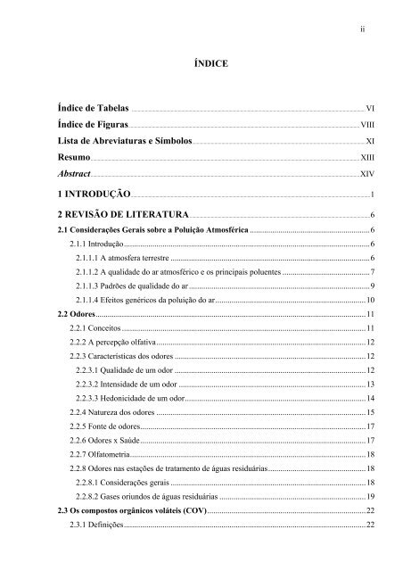 amostragem, análise e proposta de tratamento de compostos ...