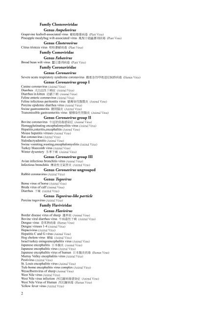 Group +ssRNA!ϒᙥ SOB ঽ߲! - 台灣生物多樣性資訊網