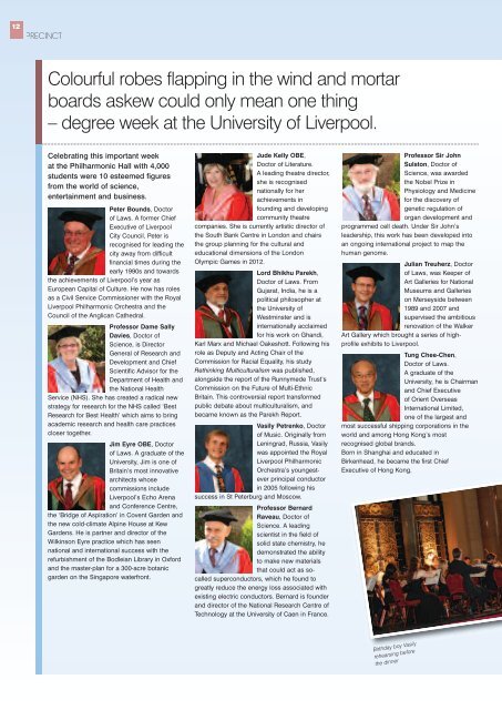 September 2009 Precinct - University of Liverpool