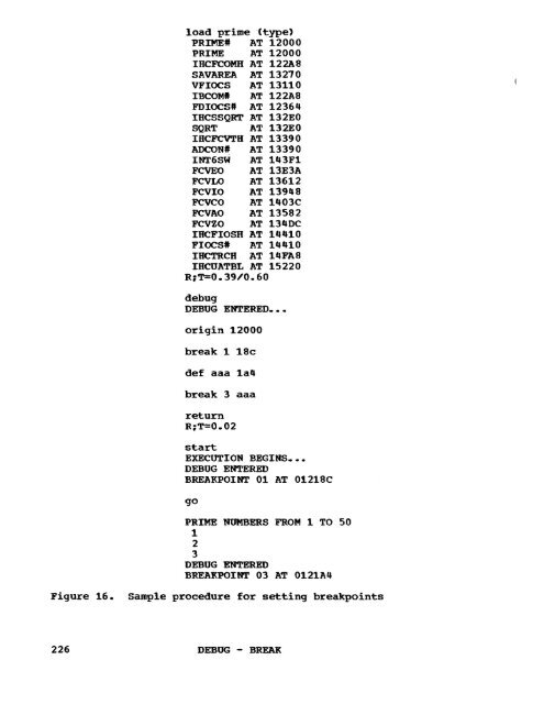 Type III C lass A Program