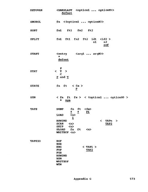 Type III C lass A Program