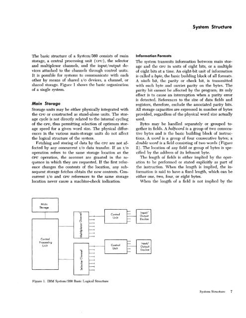 Systems Reference Library IBM System/360 Principles of Operation