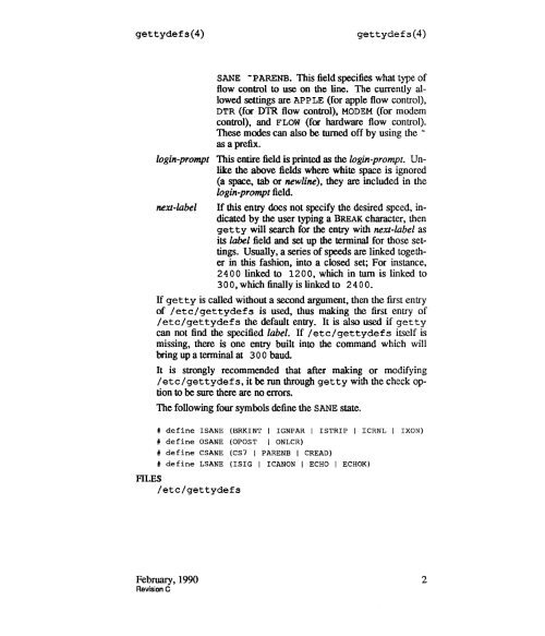 A/UX® Programmer's Reference Sections