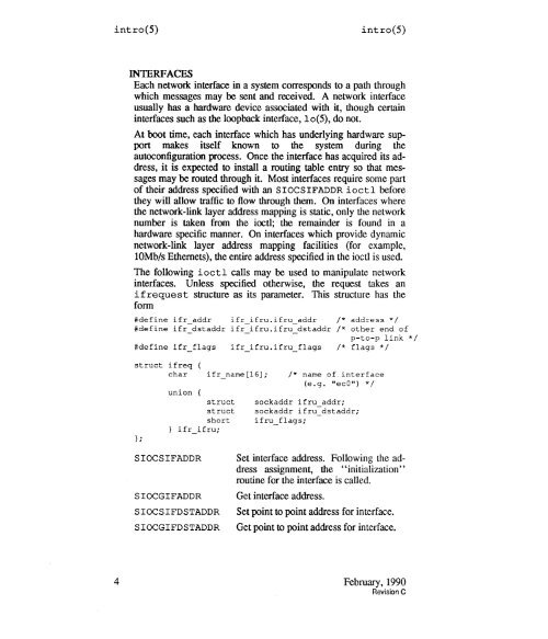 A/UX® Programmer's Reference Sections