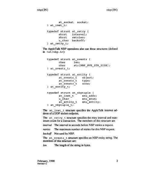 A/UX® Programmer's Reference Sections