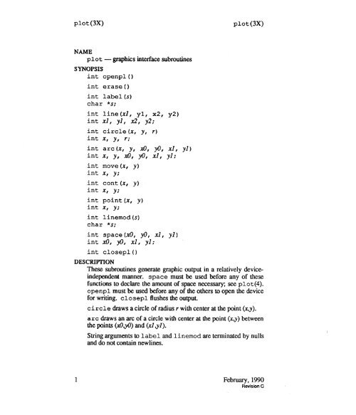 A/UX® Programmer's Reference Sections