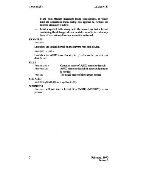 A/UX® System Administrator's Reference Sections 1M, 7, and 8