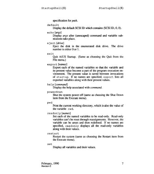 A/UX® System Administrator's Reference Sections 1M, 7, and 8