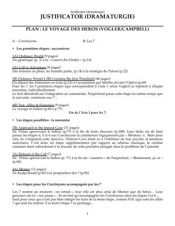 JUSTIFICATOR (DRAMATURGIE) - oraetlabora