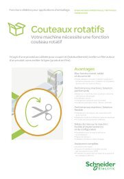 Couteaux rotatifs - Schneider Electric