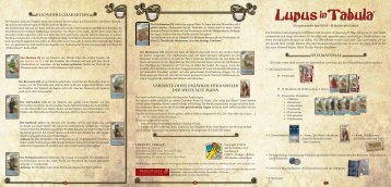Lupus in Tabula - spielregel